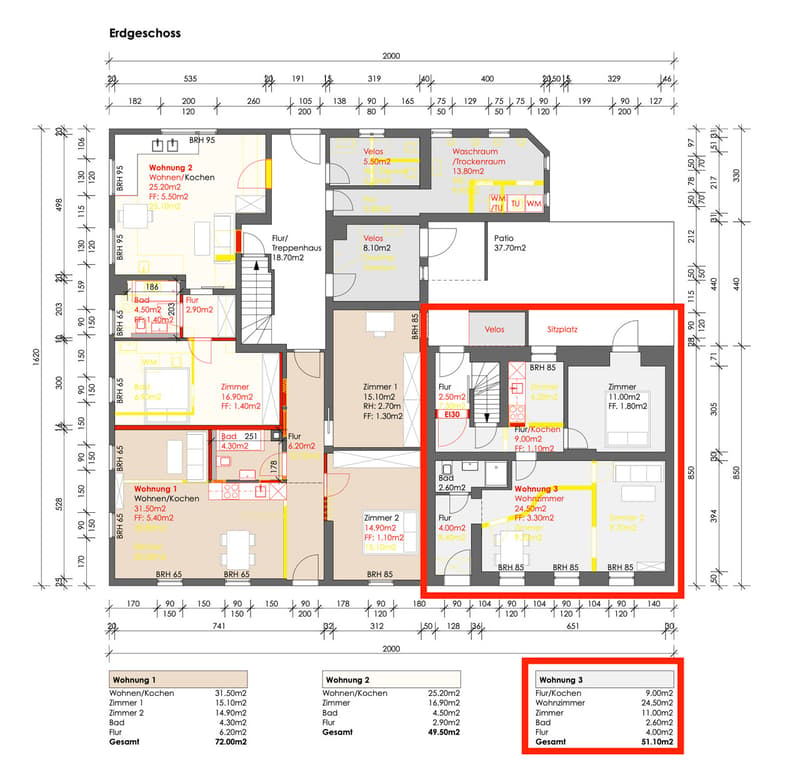 HELLE UND ZEITGEMÄSSE 2.5-ZIMMER-ERDGESCHOSSWOHNUNG (9)