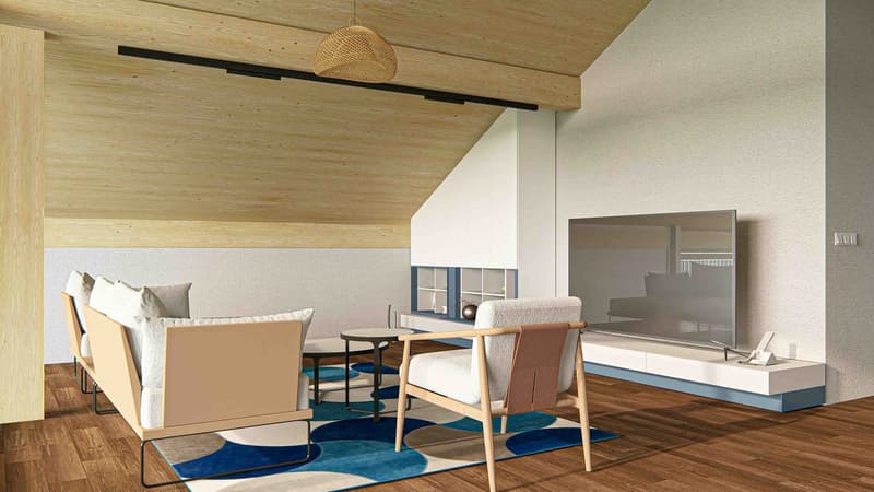 BAUPROJEKT "FLURA" WOHNUNG DACHGESCHOSS (4)
