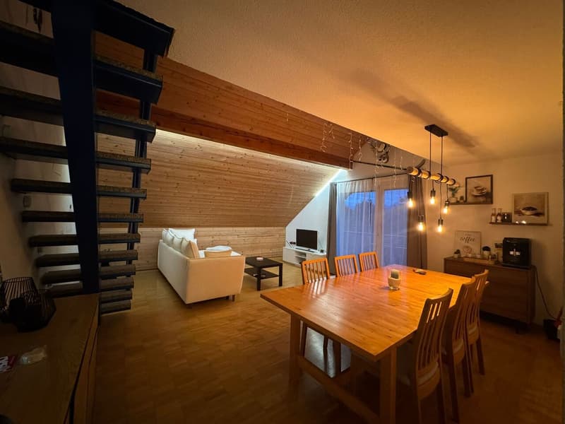 3.5-ZIMMERWOHNUNG MIT GALERIE IN RUBIGEN (2)
