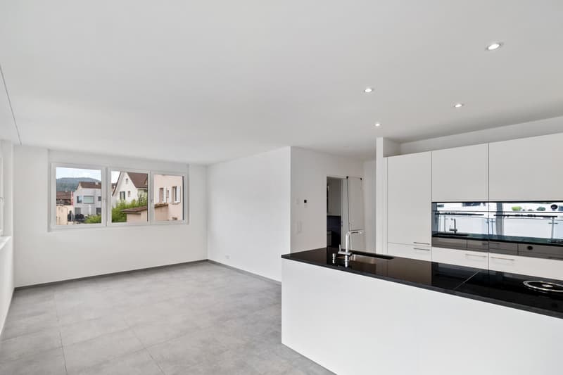 offene Küche / Wohnzimmer