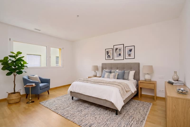 Schlafzimmer - Beispielmöblierung