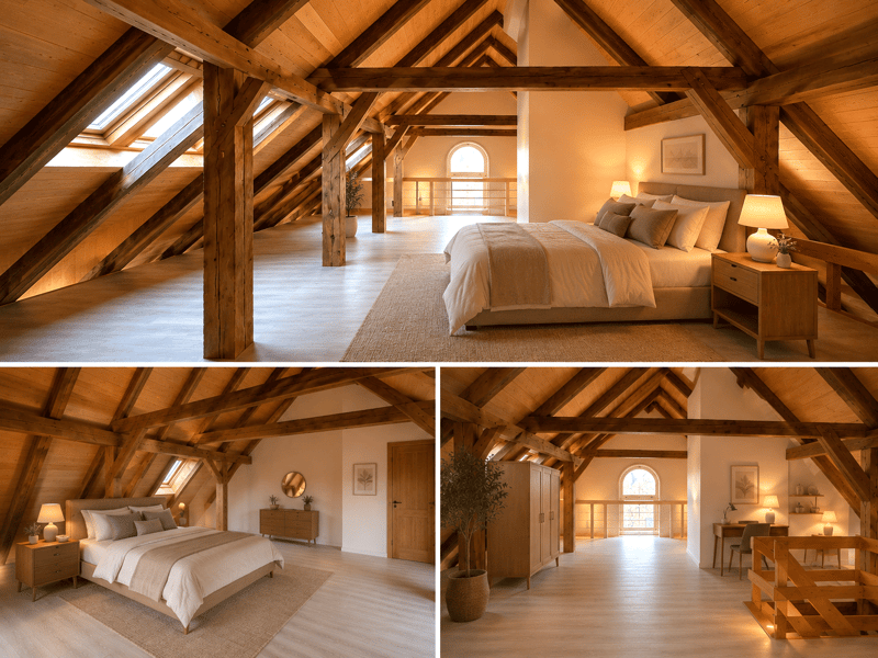 Einrichtungsbeispiel Schlafzimmer
