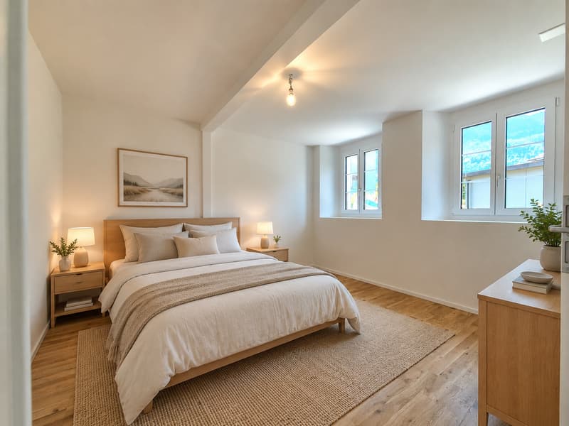 Visualisierung Schlafzimmer