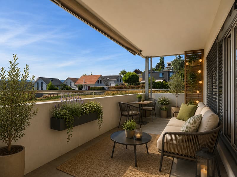 Moderne, Familienfreundliche 5.5 Zimmer Wohnung mit grossem Balkon (9)