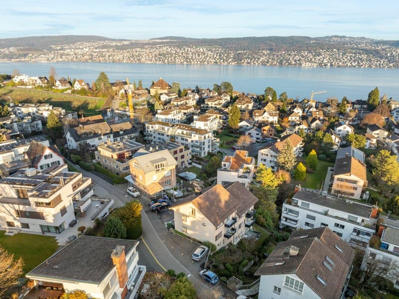 Appartamento di 3,5 locali stiloso con balcone e vista lago a Kilchberg - Arredato & disponibile immediatamente (12)