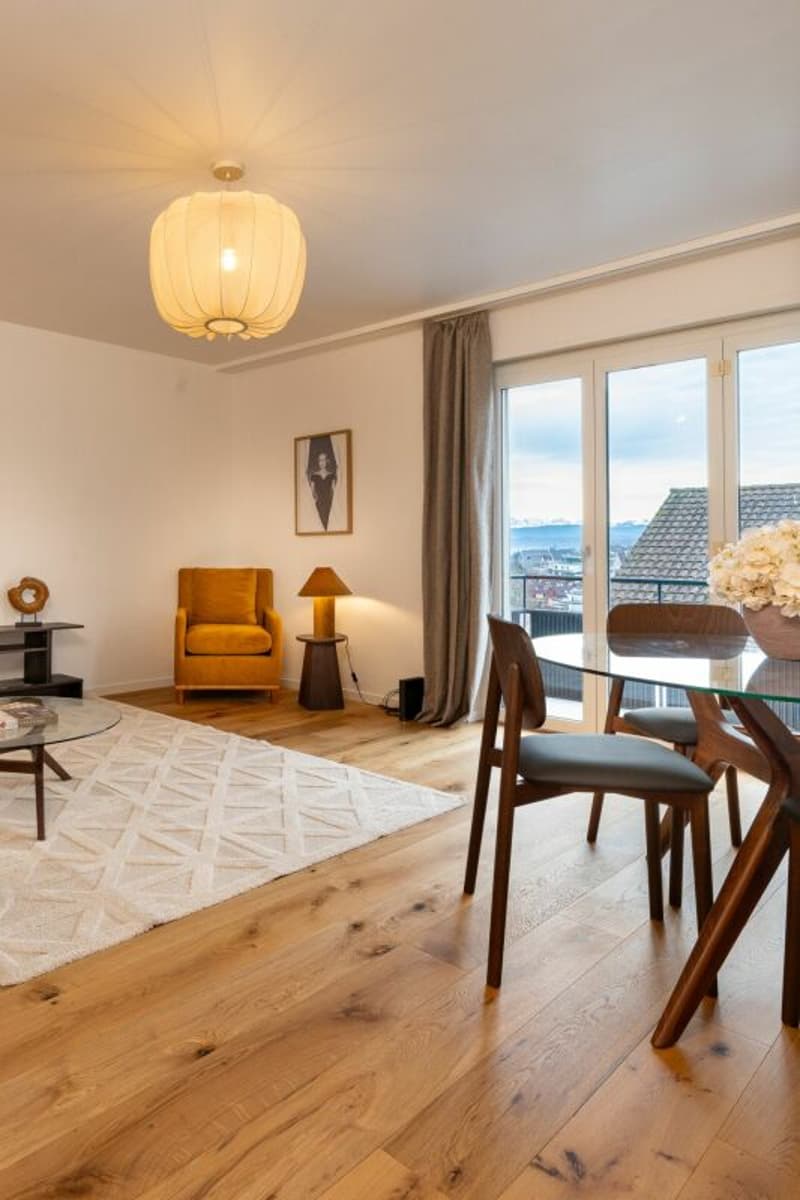 Appartamento di 3,5 locali stiloso con balcone e vista lago a Kilchberg - Arredato & disponibile immediatamente (31)