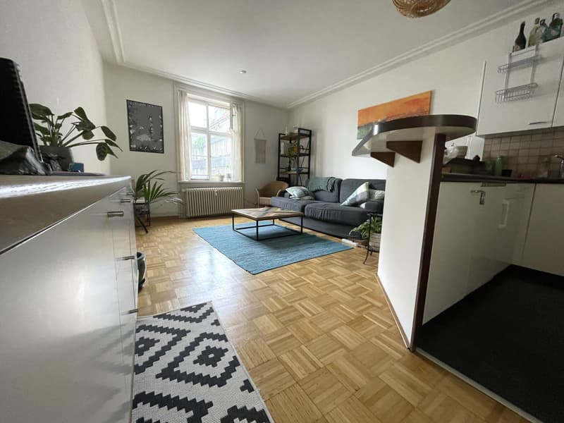 Wohnen mitten im Kleinbasel - 1-Zimmer-Wohnung an zentraler Lage in Rheinnähe (2)