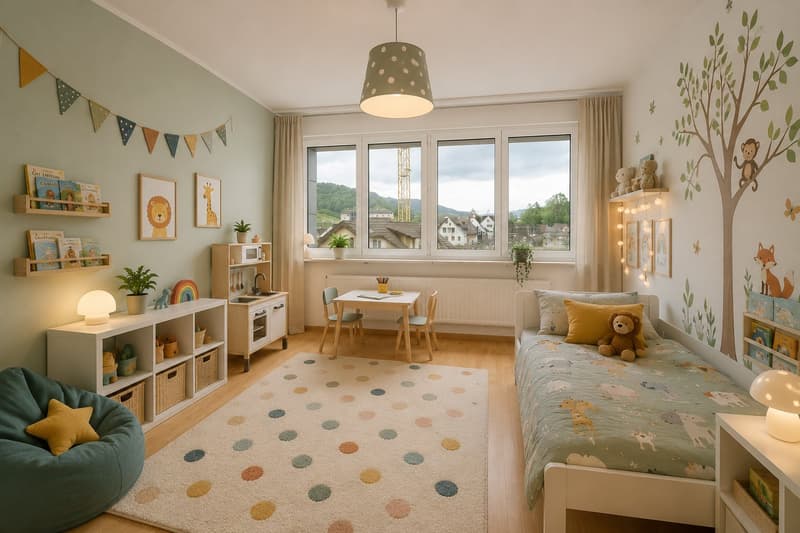 Grosszügig, hell & ideal gelegen – 3.5-Zimmer-Wohnung in Lausen (8)