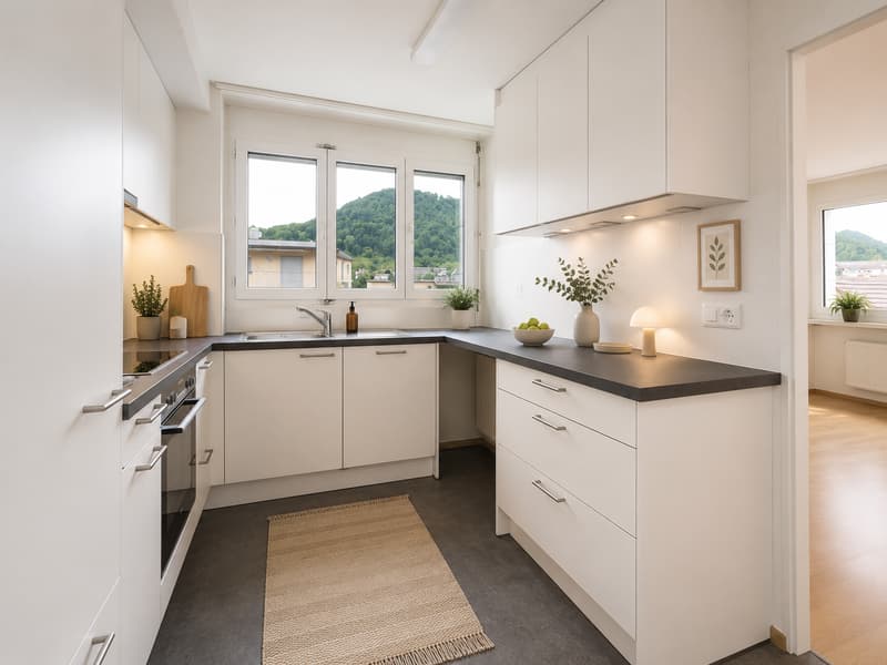 Grosszügig, hell & ideal gelegen – 3.5-Zimmer-Wohnung in Lausen (4)