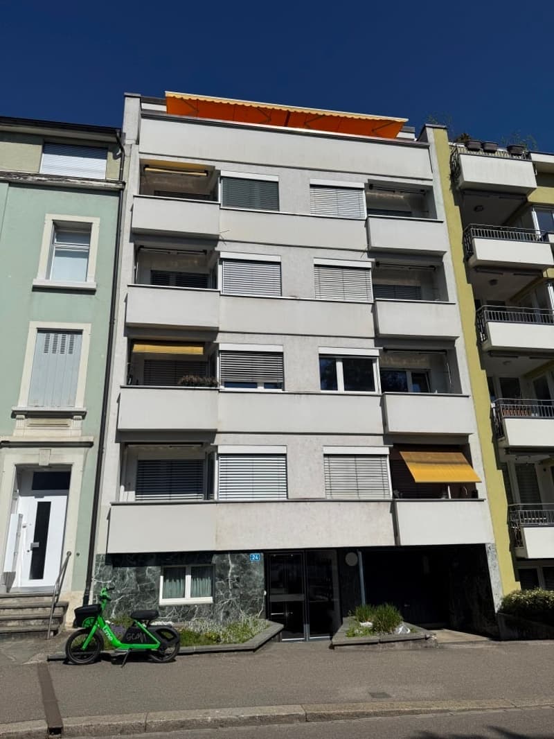Helle 1-Zimmer-Wohnung mit Balkon - Nähe Zoo Basel (8)