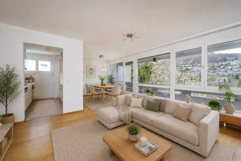 Viel Platz zum Wohlfühlen – 4-Zimmerwohnung in Füllinsdorf (3)