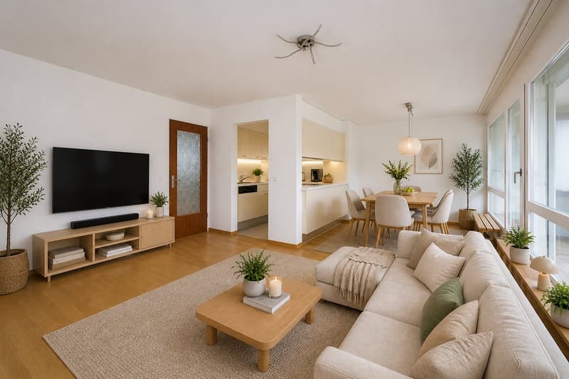 Viel Platz zum Wohlfühlen – 4-Zimmerwohnung in Füllinsdorf (4)