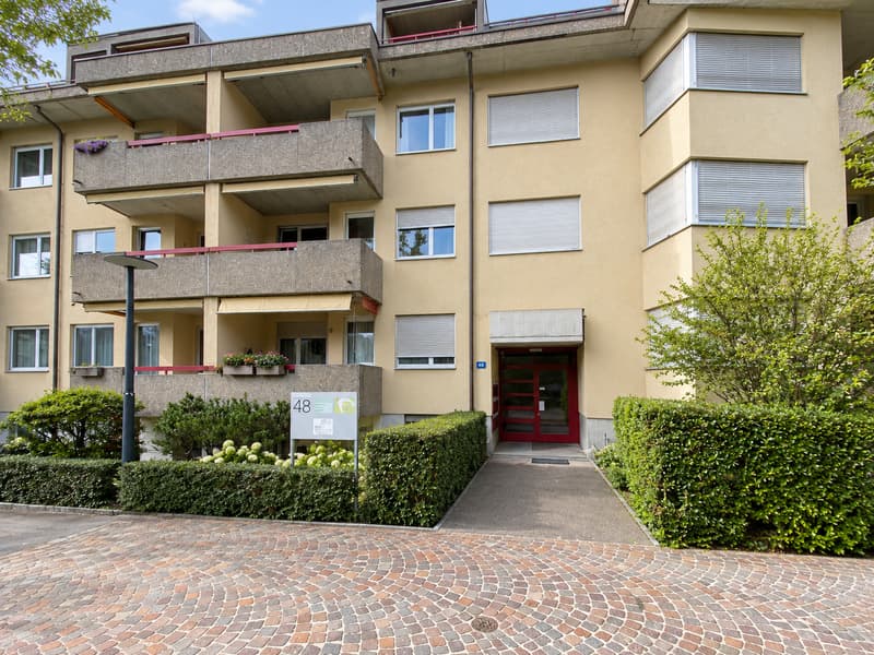 Klein, charmant, besonders – 1.5-Zimmer-Wohnung im Retro-Style in Riehen (7)