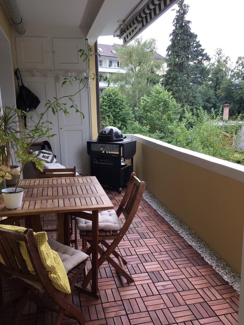 Balkon (nach Westen gerichtet)