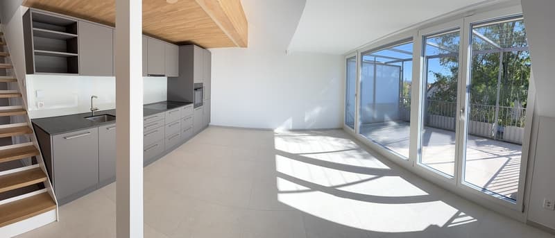 Elegante Maisonette-Dachwohnung mit Aussicht und Smart Home (2)
