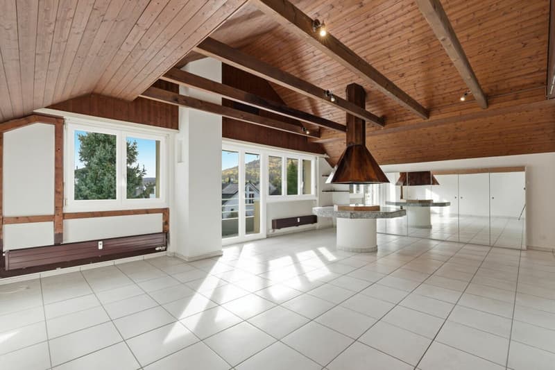 Heimelige 2.5 Z' Dachwohnung mit Garage und Balkon (3)
