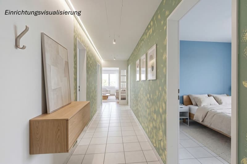 4.5 Z' Gartenwohnung - gemütlich, familienfreundlich und zentral (3)
