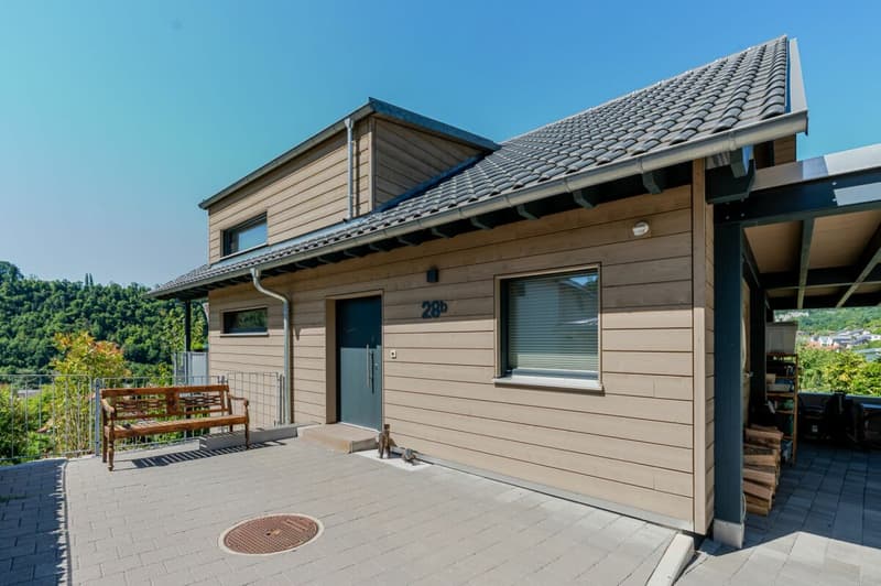 Ökologisch und strahlungsfrei: naturnahes wohnen im freistehenden 5' Z EFH mit Carport (2)