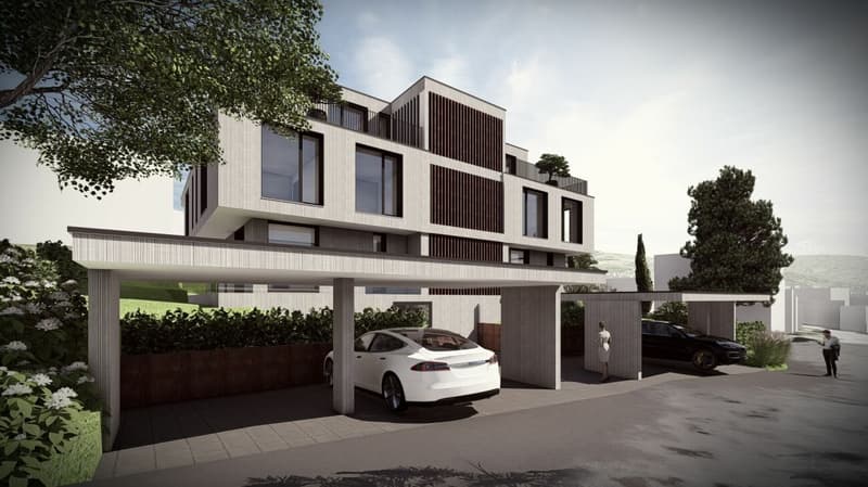 Neubauprojekt AURORA: Moderne 5.5 Z' Maisonette Gartenwohnung (3)