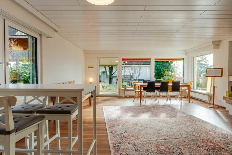 Freistehendes 6.5 Z' Einfamilienhaus am Sonnenhang von Dornach (2)