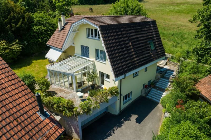 Exklusive und grosszügige 7.5 Z' Villa am Rebberg von Reinach (2)