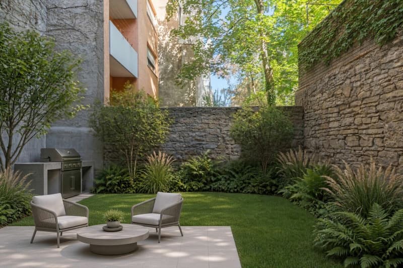 Urban und doch privat - Neubau 2.5 Z' Gartenapartment im beliebten St. Johann-Quartier (1)