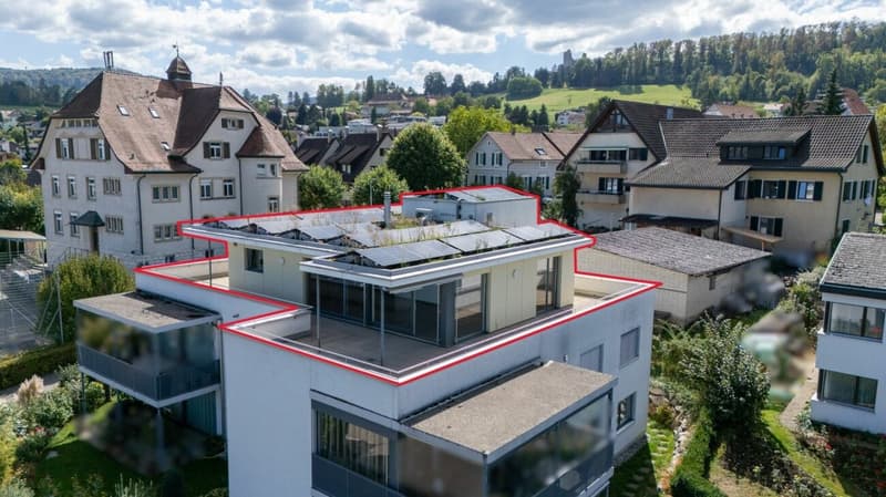 3.5 Z' Attikawohnung mit traumhafter Weitsicht und separatem Hobbyraum (inkl. Badezimmer) (11)