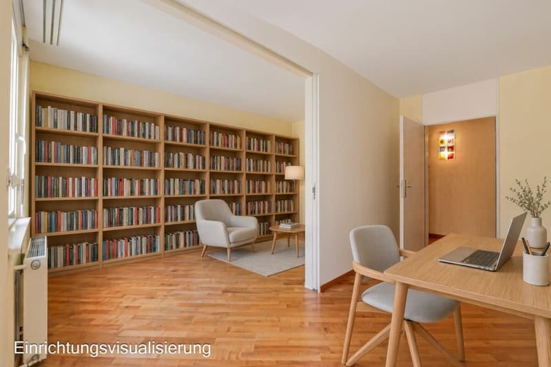 Wohnen mit Charme - helle 3.5 Z' Wohnung mit ruhigem Balkon zum Innenhof (11)