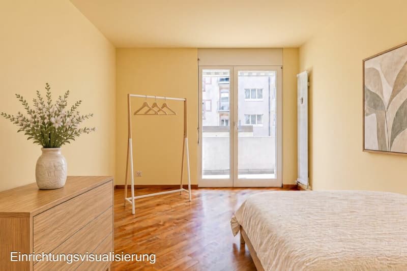 Wohnen mit Charme - helle 3.5 Z' Wohnung mit ruhigem Balkon zum Innenhof (9)