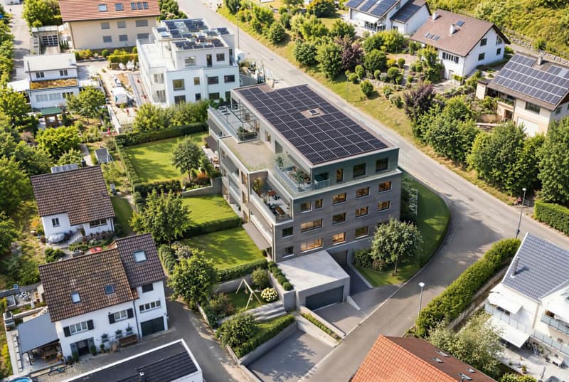 3.5 Z' Gartenwohnung: L7 - hochwertig ländlich: Neubauprojekt mit 10 barrierefreien Eigentumswohnungen in Oberdorf BL (3)
