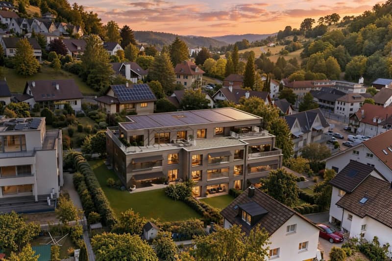 3.5 Z' Wohnung: L7 - hochwertig ländlich: Neubauprojekt mit 10 barrierefreien Eigentumswohnungen in Oberdorf BL (2)