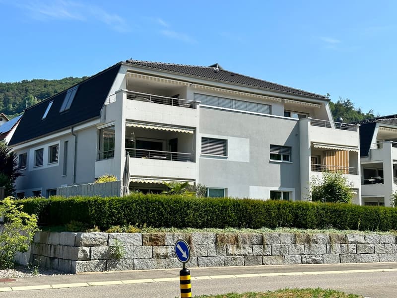 Top moderne 4.5-Zimmer-Dachwohnung ca. 175m2 mit grossem Balkon mit Blick ins Grüne (28)