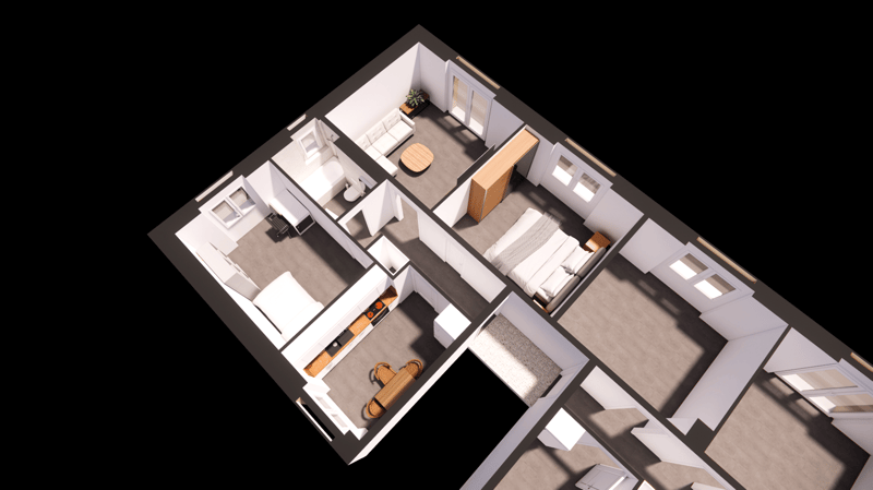 Sofort verfügbar! - frisch sanierte 3 Zimmer Wohnung mit Balkon (14)