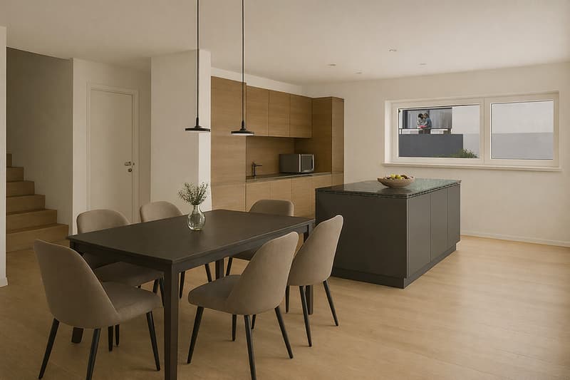 NEUBAU VIER DOPPELEINFAMILIENHÄUSER , NIEDERDORF (7)