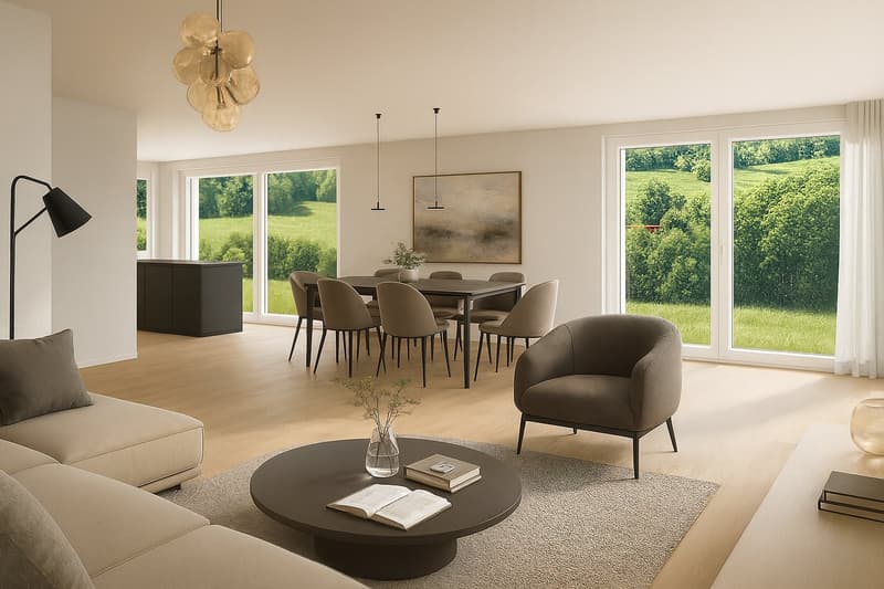 NEUBAU VIER DOPPELEINFAMILIENHÄUSER , NIEDERDORF (6)