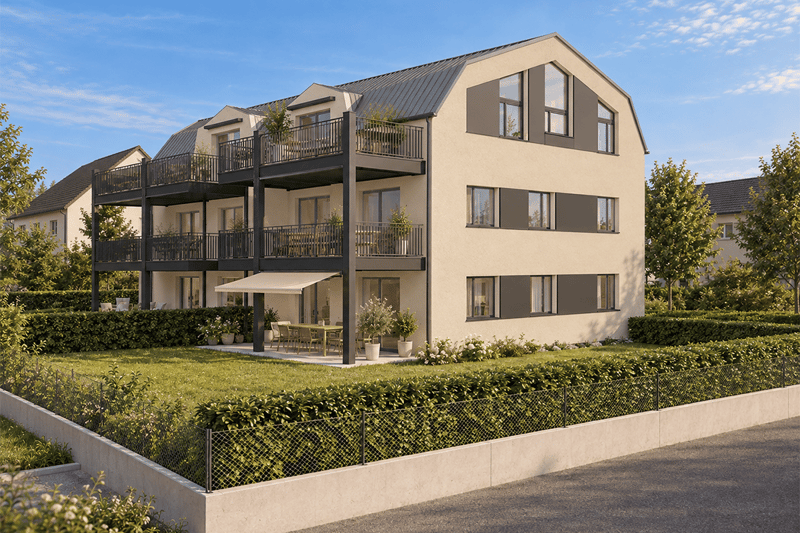 Grienmatt 7, Sissach: 6 neue 3.5-Zimmer-Eigentumswohnungen ab CHF 925'000 (2)