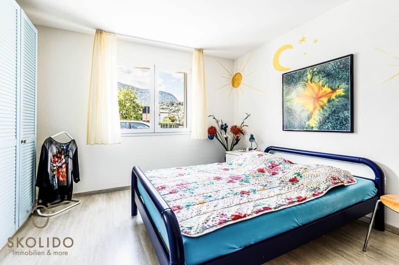 Edificio residenziale con tre appartamenti vacanza e giardino ad Ascona (13)