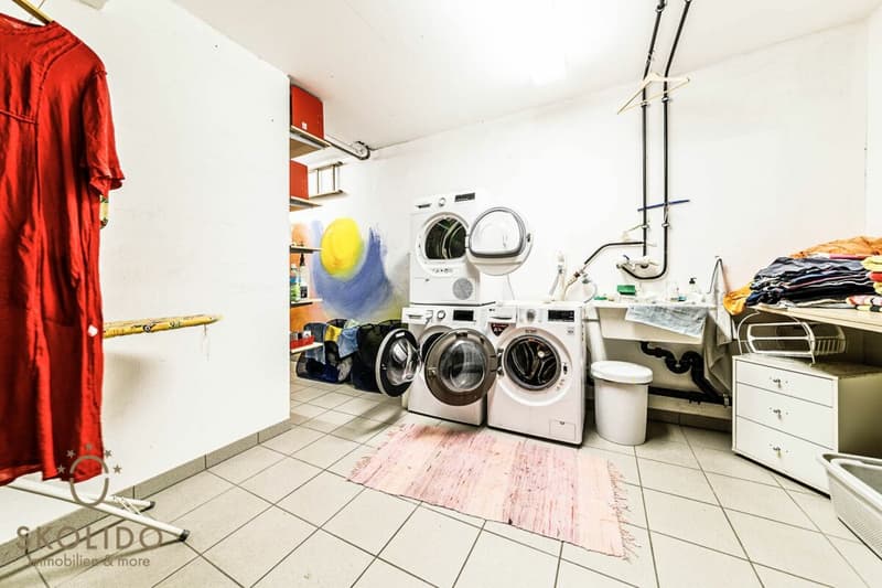 Edificio residenziale con tre appartamenti vacanza e giardino ad Ascona (57)