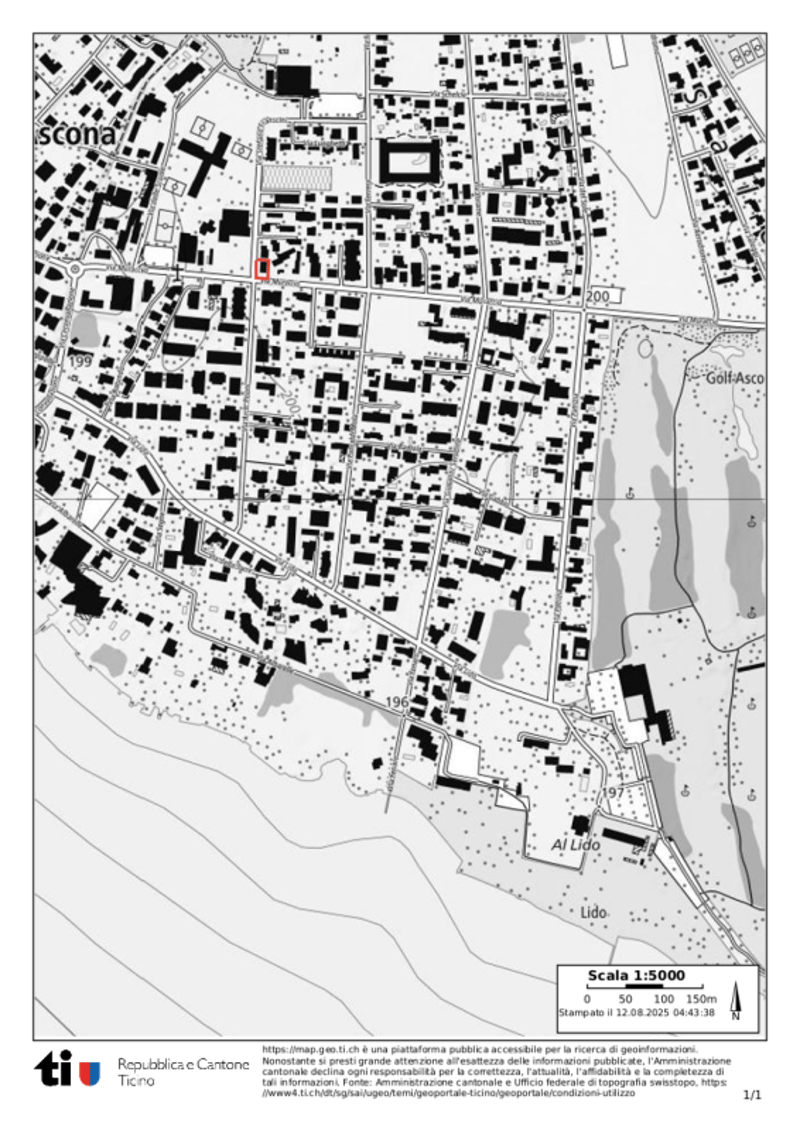 Edificio residenziale con tre appartamenti vacanza e giardino ad Ascona (63)