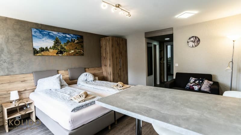 Renoviertes Studio-Apartment am Trainerlift Alpenrose mit Traumaussicht (7)