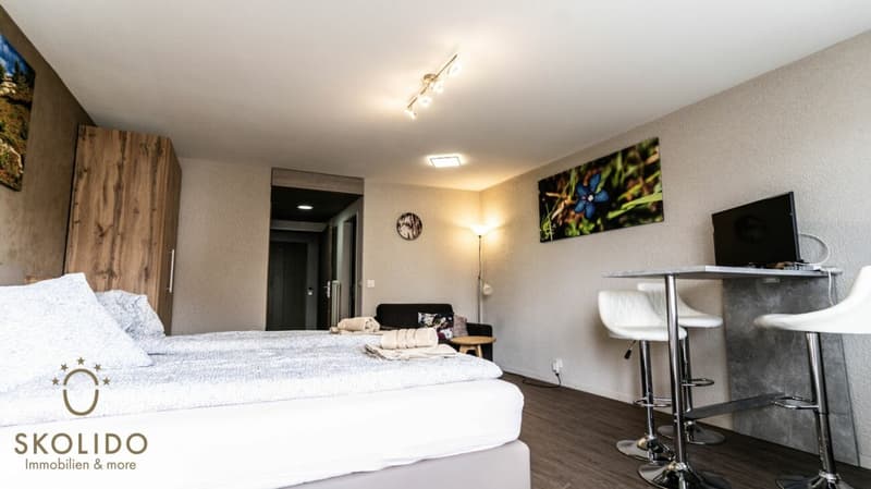 Renoviertes Studio-Apartment am Trainerlift Alpenrose mit Traumaussicht (6)