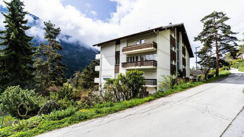 Appartement de vacances près de la station de télécabine de Mörel-Riederalp, juste à côté des bains d'eau salée (2)