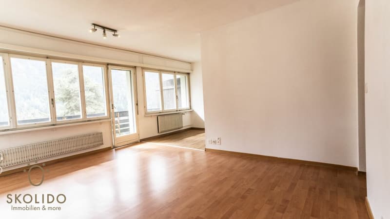 Appartement de vacances près de la station de télécabine de Mörel-Riederalp, juste à côté des bains d'eau salée (1)