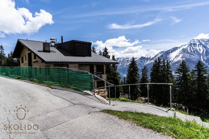 Grosses Studio-Apartment mit unverbaubarem Weitblick in der Aletscharena (18)