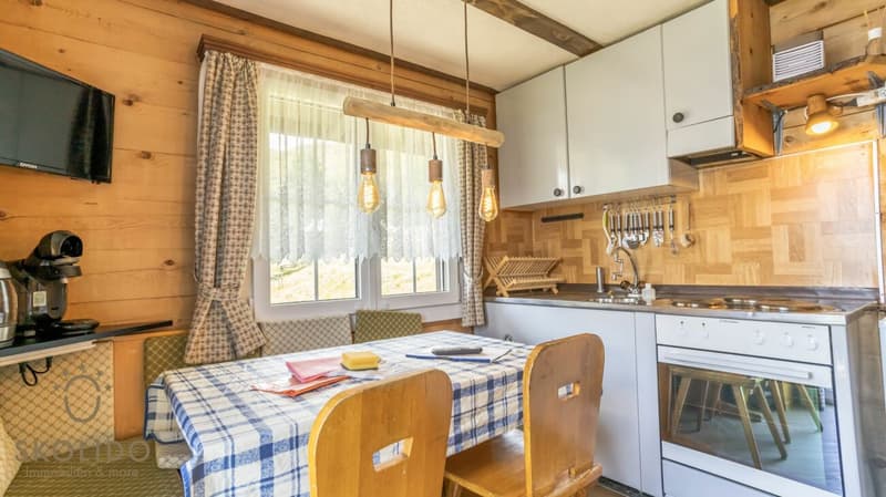 Gemütliche Dachwohnung (Südwestseite) im Haus Arve (5)