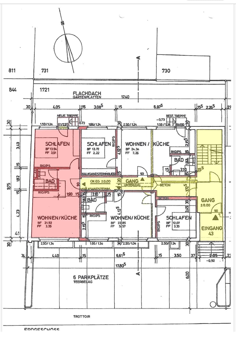 2-Zimmer-Wohnung beim Kantonsspital Olten (7)