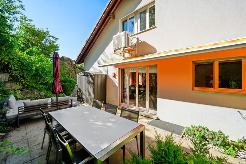 Haus Gartenansicht