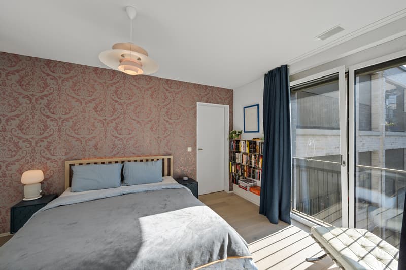 Schlafzimmer mit Bad en suite