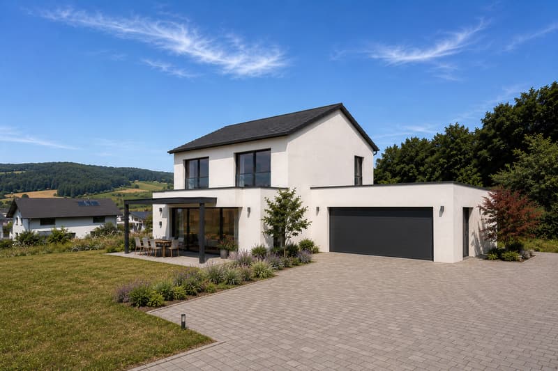 Beispiel Bauprojekt Einfamilienhaus