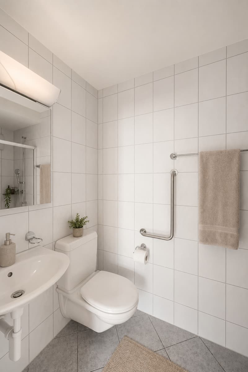 Badezimmer 1 mit Dusche